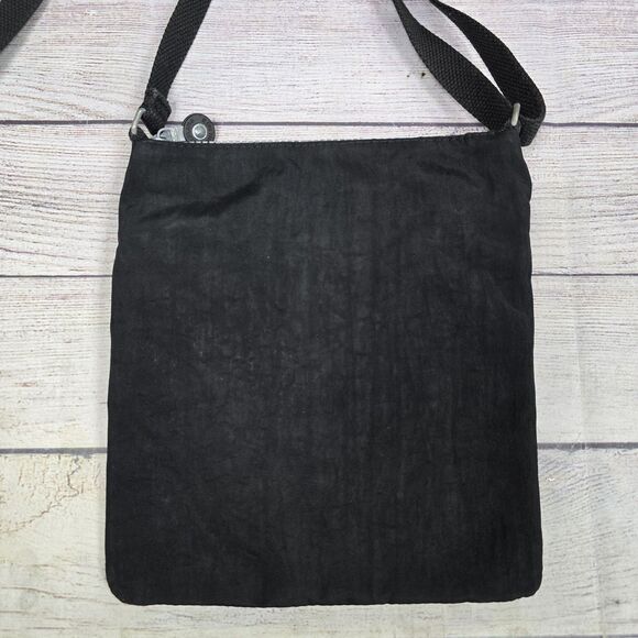 Kipling Alvar HB4061 Crossbody Bag Handbag Shoulder Bag Black Medium W/Keychain - Picture 4 of 8